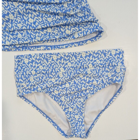 New Draper James Detachable Straps Hipster 2-Piece Swim Suit Tankini - Picture 3 of 15